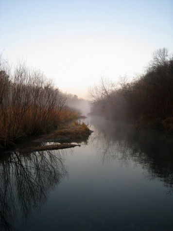 Muskegon's Ruddiman Creek during the late fall of 2009
