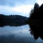 Muskegon County's Duck Lake on the morning of August 13, 2011