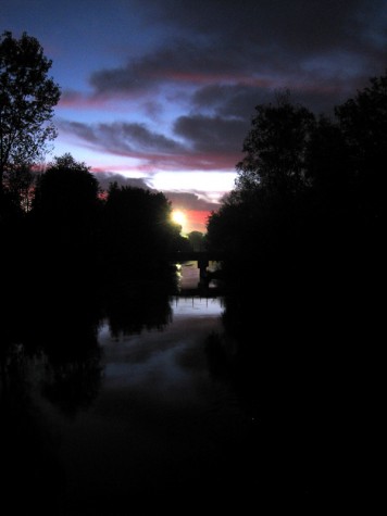 Muskegon River Bridge, October 10, 2011