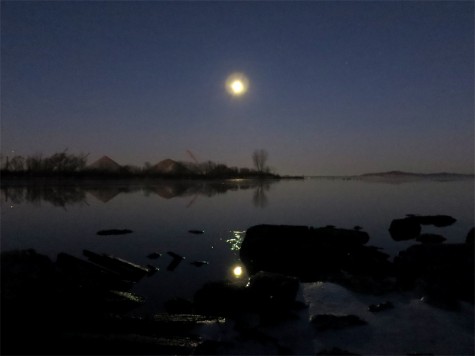 Muskegon Lake, January 10, 2012