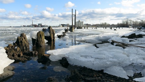 Muskegon Lake, January 27, 2012