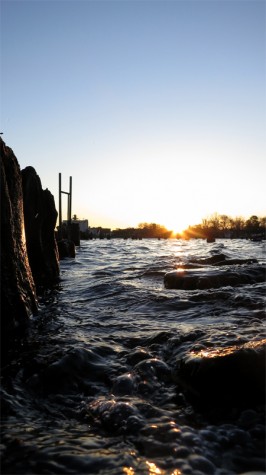 Muskegon Lake, April 11, 2012