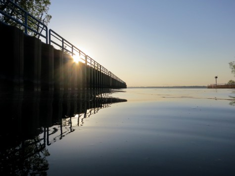 Muskegon County's White Lake channel, May 19, 2012