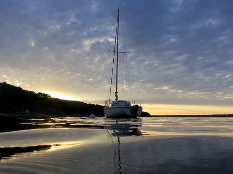 White Lake sailboat, June 4, 2012