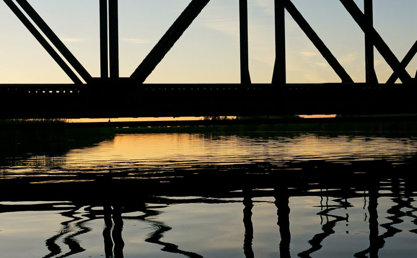 Muskegon River North Branch Bridge, June 12, 2016