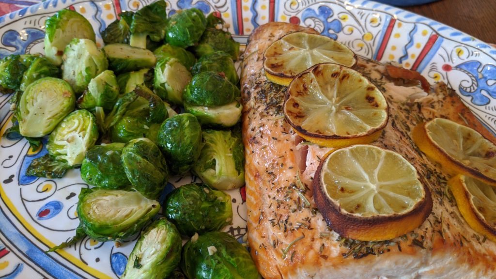 Susie's roast salmon